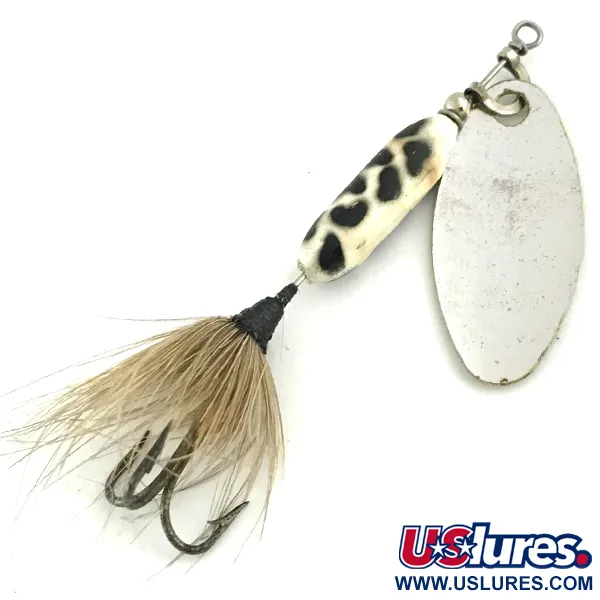 Yakima Bait Worden’s Original Rooster Tail 2, срібло, 3,5 г, блешня оберталка (вертушка) #5672