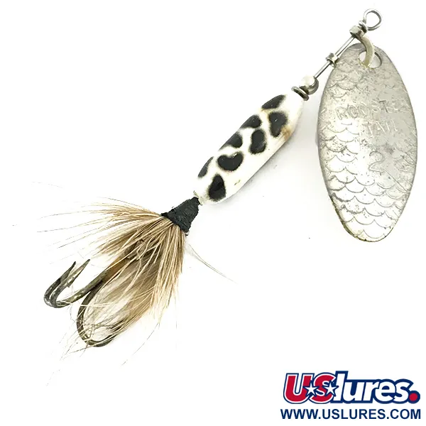 Yakima Bait Worden’s Original Rooster Tail 2, срібло, 3,5 г, блешня оберталка (вертушка) #5672