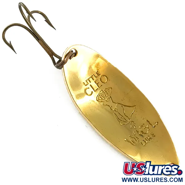 Seneca Little Cleo (Hula Girl), золото/помаранчевий, 14 г, блесна коливалка (колебалка) #5674