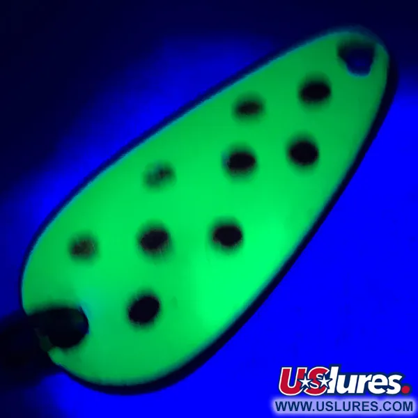  Nebco TOR-P-DO 1 UV (світиться в ультрафіолеті), жовтий/червоний/нікель, 9 г, блесна коливалка (колебалка) #5676