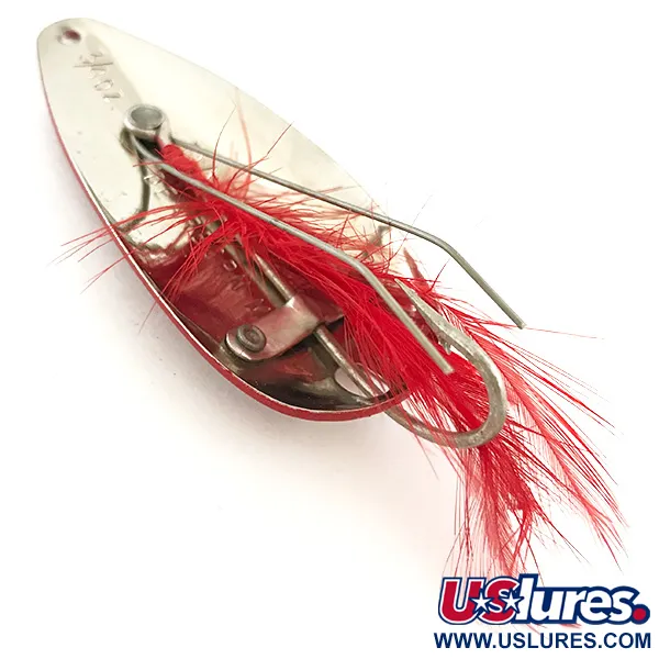 Eppinger Незачіпляйка Dardevle Dardevlet, червоний/білий/нікель, 21 г, блесна коливалка (колебалка) #5680