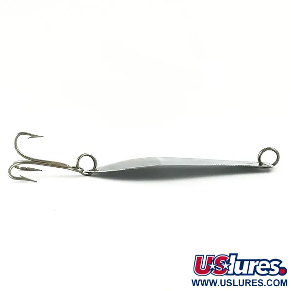 Prescott Spinner Thin Doctor 165, нікель/червоний, 4 г, блесна коливалка (колебалка) #5682