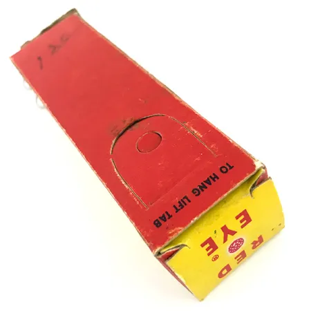 Hofschneider Red Eye, нікель/червоний, 6,5 г, блесна коливалка (колебалка) #5683