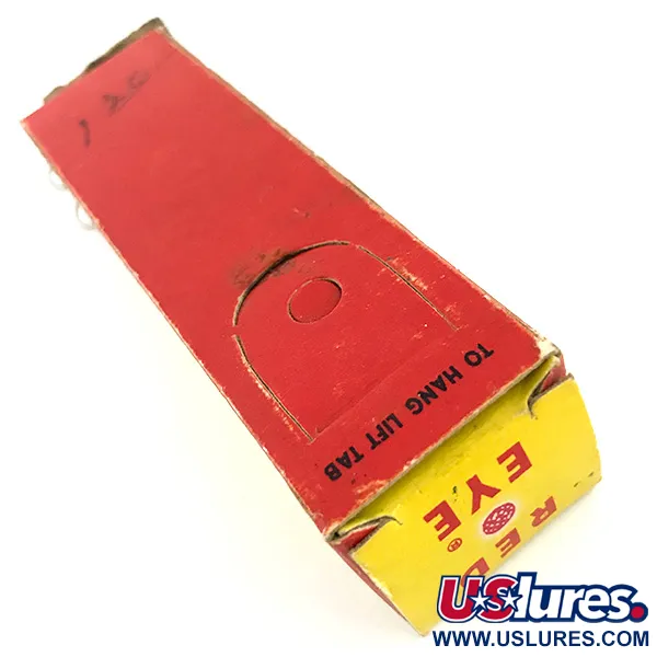 Hofschneider Red Eye, нікель/червоний, 6,5 г, блесна коливалка (колебалка) #5683