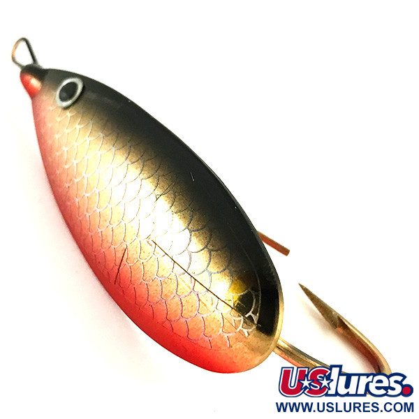  Незачіпляйка Johnson Silver Minnow, золота рибка/червоний, 12 г, блесна коливалка (колебалка) #5687