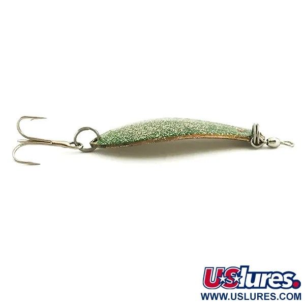 Prescott Spinner Little Doctor 255, золотий гліттер/зелений гліттер, 7 г, блесна коливалка (колебалка) #5689