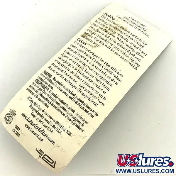 Cotton Cordell СС Spoon, пількер