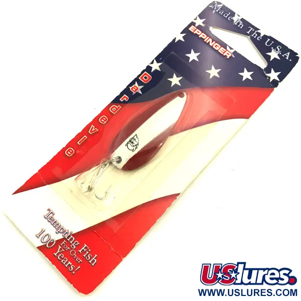 Eppinger Dardevle, червоний/білий/нікель, 7 г, блесна коливалка (колебалка) #5692