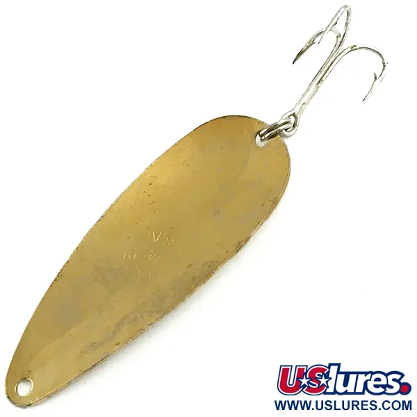  Worth Spoon, золото/червоні очі, 17 г, блесна коливалка (колебалка) #5694