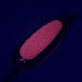  Blue Fox Pixee UV (світиться в ультрафіолеті), карбований нікель/рожевий, 4,5 г, блесна коливалка (колебалка) #5697