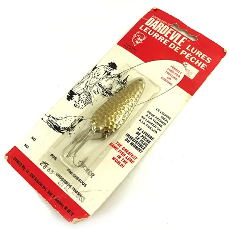 Eppinger Dardevle Imp Klicker, Карбована латунь, 11 г, блесна коливалка (колебалка) #5699