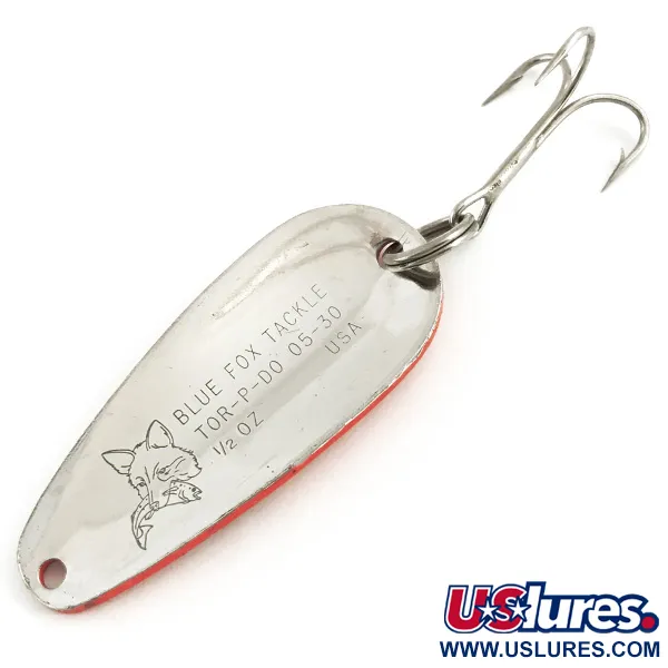  Blue Fox Tor-P-DO UV (світиться в ультрафіолеті), неоновий рожевий/чорний/нікель, 14 г, блесна коливалка (колебалка) #5707