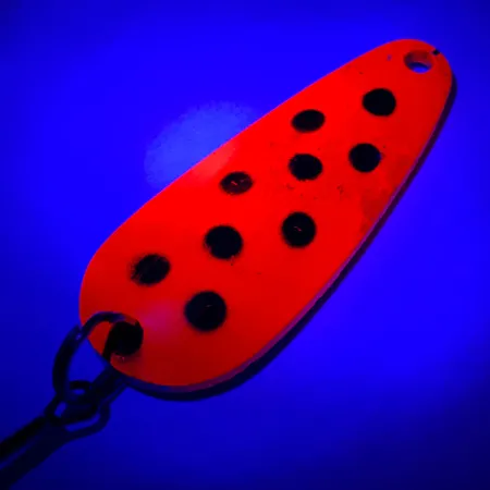 Blue Fox Tor-P-DO UV (світиться в ультрафіолеті), неоновий рожевий/чорний/нікель, 14 г, блесна коливалка (колебалка) #5707