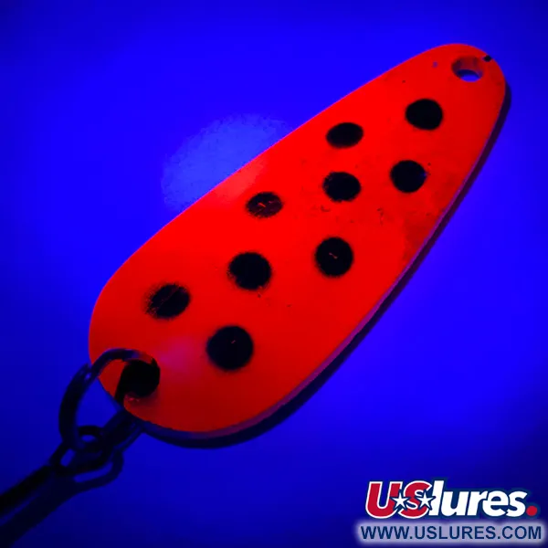  Blue Fox Tor-P-DO UV (світиться в ультрафіолеті), неоновий рожевий/чорний/нікель, 14 г, блесна коливалка (колебалка) #5707