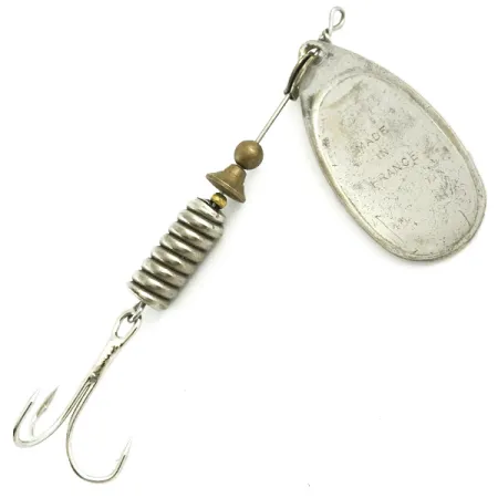 Mepps Comet 4 модель 1956 года, срібло, 9 г, блешня оберталка (вертушка) #5735