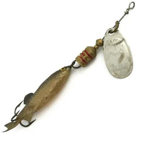 Mepps Comet Mino 1, срібло, 4,6 г, блешня оберталка (вертушка) #5736