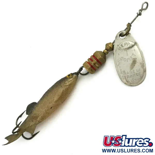  Mepps Comet Mino 1, срібло, 4,6 г, блешня оберталка (вертушка) #5736