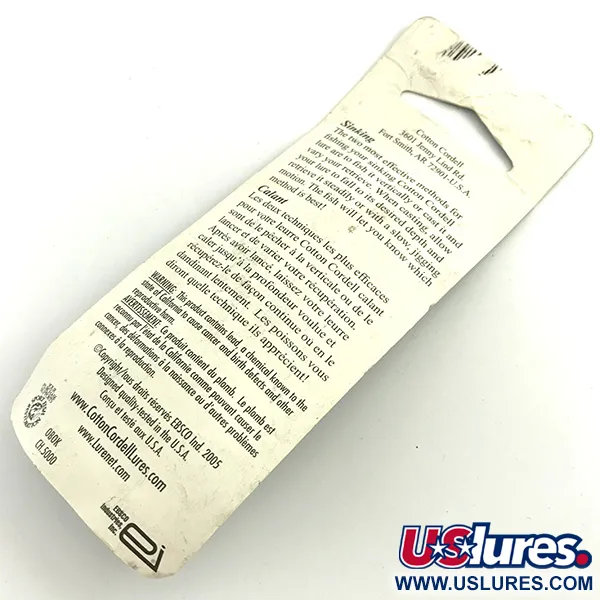  Cotton Cordell СС Spoon, пількер, карбований нікель, 14 г, блесна коливалка (колебалка) #5740