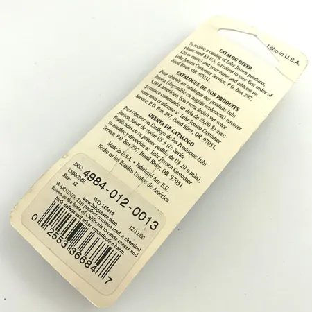 Luhr Jensen Tony Accetta Pet Spoon 12, нікель, 2 г, блесна коливалка (колебалка) #5741