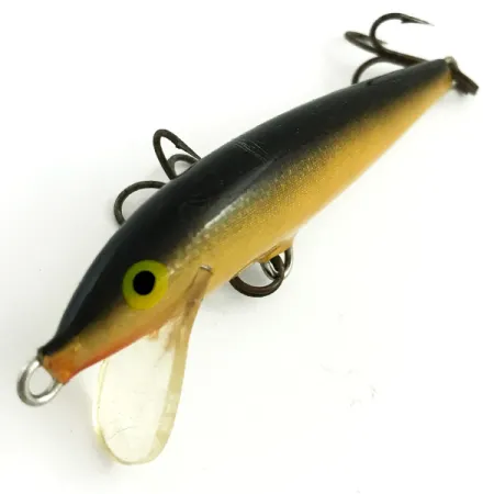 Rapala Original Floater, золото, 4 г, воблер #5742