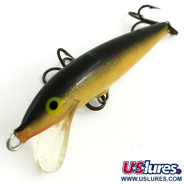  Rapala Original Floater, золото, 4 г, воблер #5742