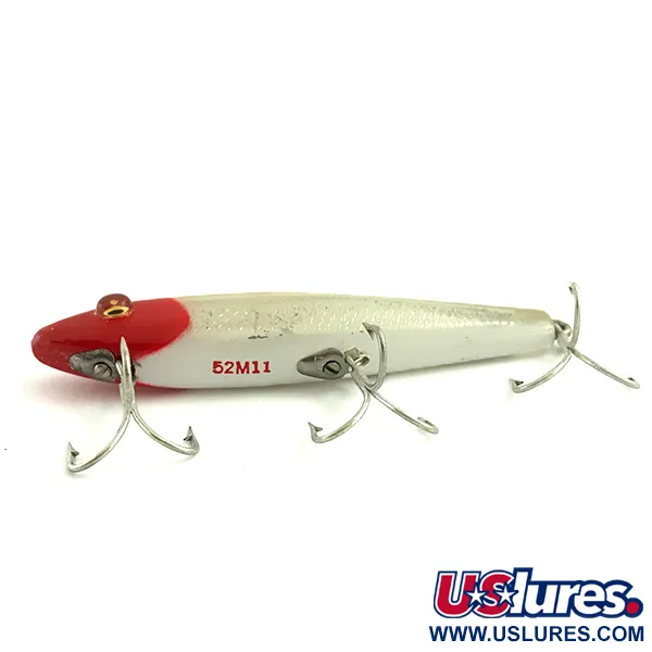L&S Bait Mirro lure L&S Bait Company MirrOlure Bass-master, червоний/срібло, 14 г, воблер #5744