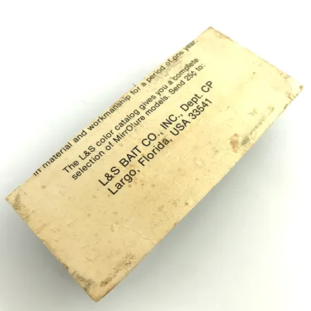 L&S Bait Mirro lure L&S Bait Company MirrOlure Bass-master, червоний/срібло, 14 г, воблер #5744