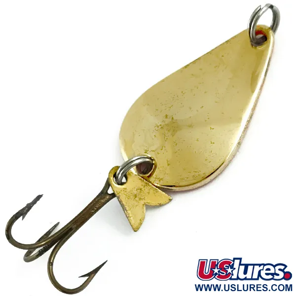 Acme K.O. Wobbler UV (світиться в ультрафіолеті), золото/помаранчевий, 7 г, блесна коливалка (колебалка) #5758