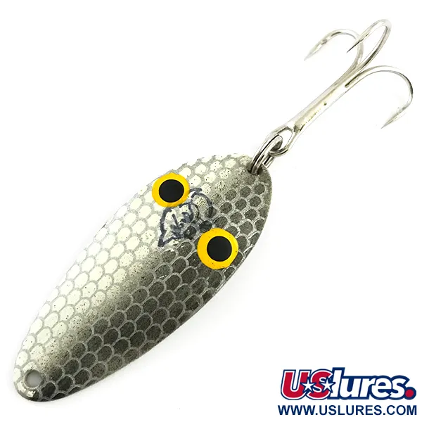 Eppinger Dardevle Devle-Dog 7600, сірий/нікель, 10 г, блесна коливалка (колебалка) #5782