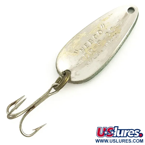 Nebco TOR-P-DO 1, зелений/білий/нікель, 7 г, блесна коливалка (колебалка) #5784