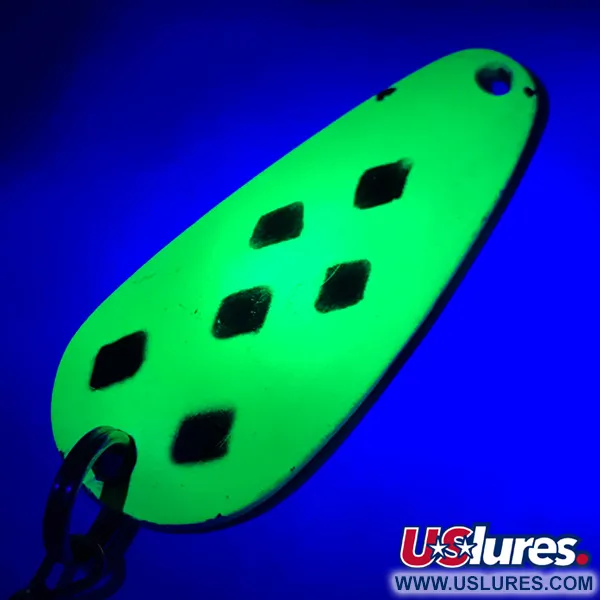  Blue Fox TOR-P-DO UV (світиться в ультрафіолеті), Five of diamonds (жовтий/чорний/нікель), 14 г, блесна коливалка (колебалка) #5786