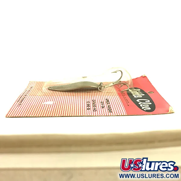 Seneca Little Cleo (Hula Girl), нікель/зелений, 21 г, блесна коливалка (колебалка) #5800