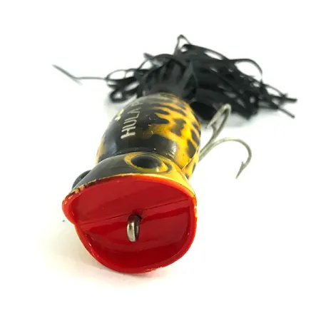 Fred Arbogast Hula Popper, Tiger, 14 г, воблер #5841