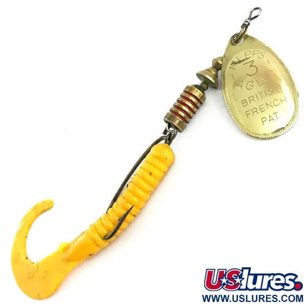  Mepps Combo Killer 3, золото, 8,5 г, блешня оберталка (вертушка) #5844