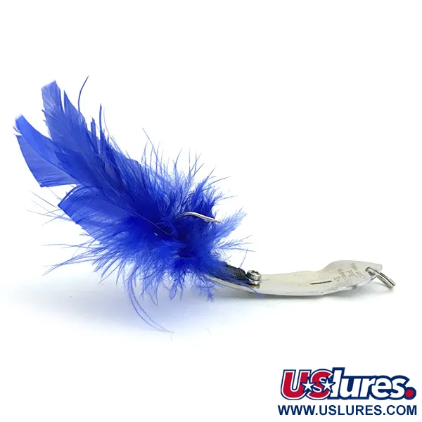  Błystka antyzaczepowa Tony Accetta Pet Spoon 14, нікель/синій, 7 г, блесна коливалка (колебалка) #5857