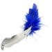  Незачіпляйка Tony Acсetta Pet Spoon 14, нікель/синій, 7 г, блесна коливалка (колебалка) #5857