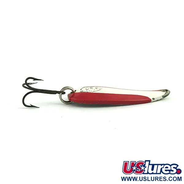 Eppinger Dardevle Spinnie, червоний/білий/нікель, 9 г, блесна коливалка (колебалка) #5875