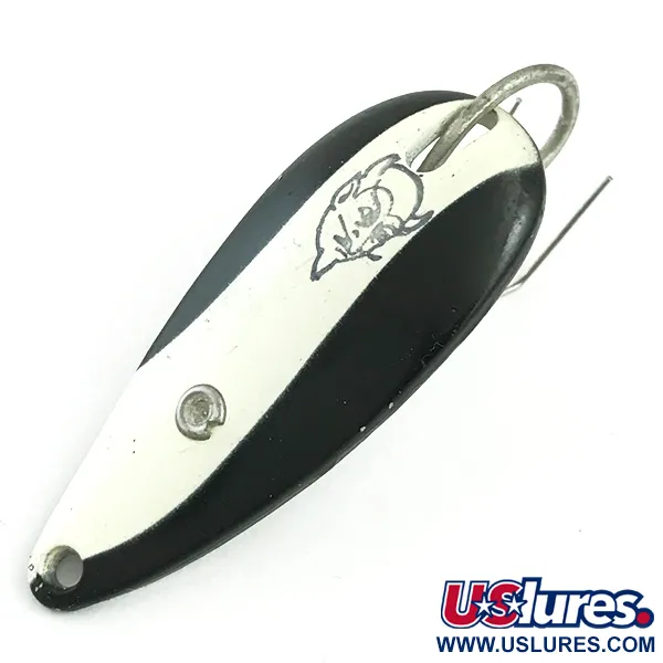Eppinger Незачіпляйка Dardevle Spinnie, чорний/білий/нікель, 9 г, блесна коливалка (колебалка) #5876