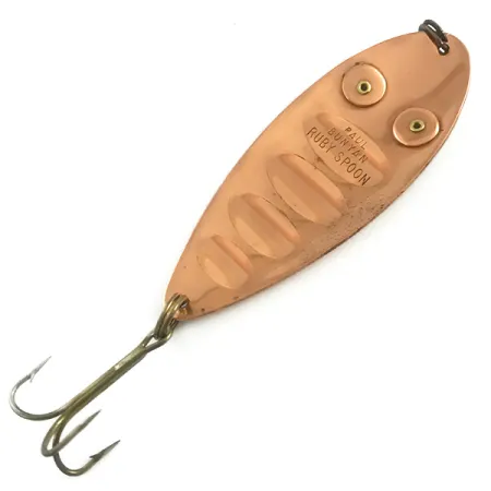 Paul Bunyan Ruby Spoon, мідь/червоні очі, 25 г, блесна коливалка (колебалка) #5883