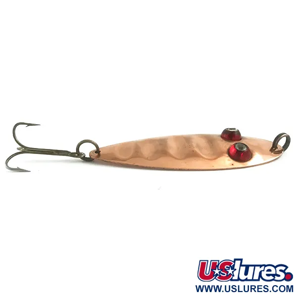  Paul Bunyan Ruby Spoon, мідь/червоні очі, 25 г, блесна коливалка (колебалка) #5883