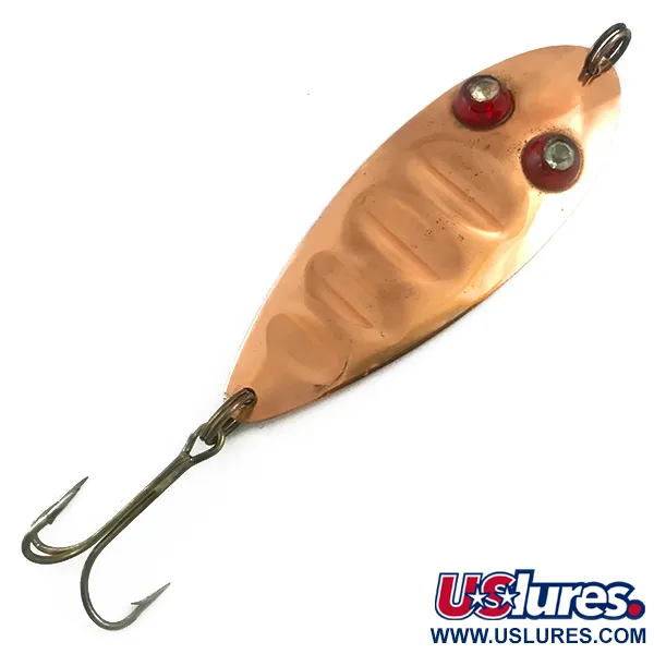  Paul Bunyan Ruby Spoon, мідь/червоні очі, 25 г, блесна коливалка (колебалка) #5883
