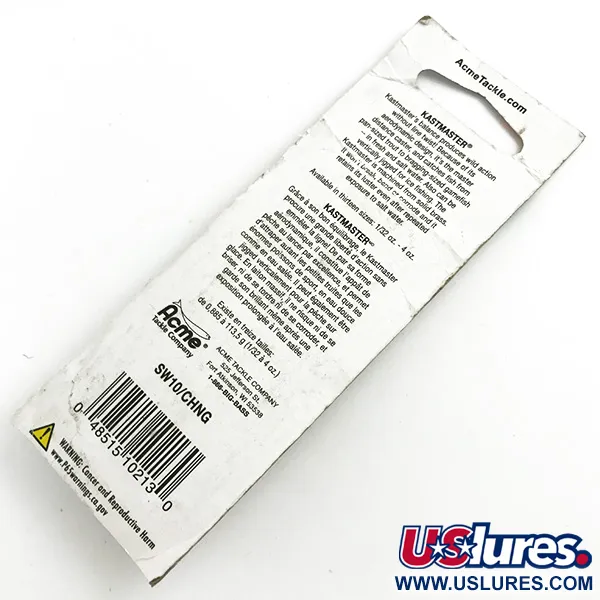 Acme Kastmaster, нікель/синій, 7 г, блесна коливалка (колебалка) #5892