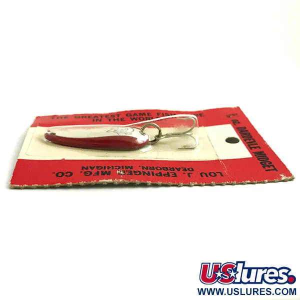 Eppinger Dardevle Midget, червоний/білий, 6 г, блесна коливалка (колебалка) #5894