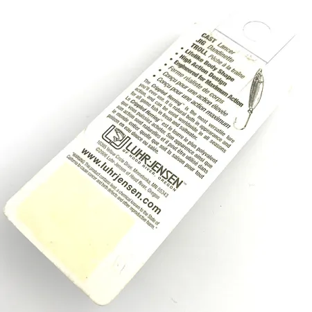 Luhr Jensen Crippled Herring, срібло/синій, 21 г, блесна коливалка (колебалка) #5920