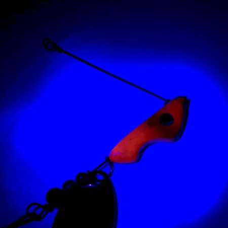 Erie Dearie Walleye Killer, приманка на судака, нікель/червоний, 14 г, блешня оберталка (вертушка) #5932