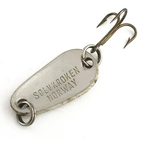 Sølvkroken Spesial Classic, срібло/червоний, 4 г, блесна коливалка (колебалка) #5934