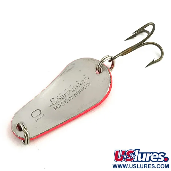  Sølvkroken Spesial Classic UV (світиться в ультрафіолеті), червоний UV/срібло, 9 г, блесна коливалка (колебалка) #6309