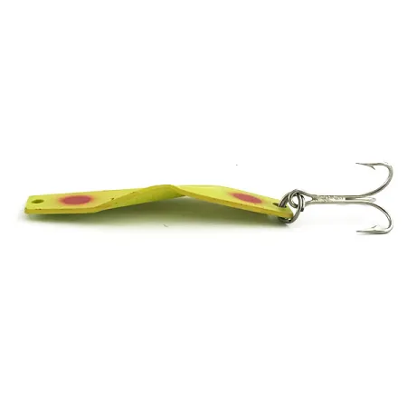 Z-RAY Lures Z-Ray Model 125, жовтий/червоний Glow, 11 г, блесна коливалка (колебалка) #5939