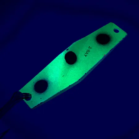 Z-RAY Lures Z-Ray Model 125, жовтий/червоний Glow, 11 г, блесна коливалка (колебалка) #5939