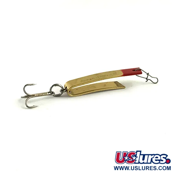 South Bend Super-Duper 503, золото/червоний, 4,3 г, блесна коливалка (колебалка) #5940